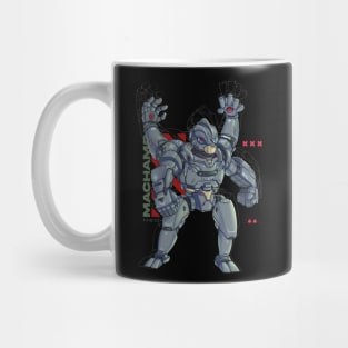 Mecha monster 4hand Mug